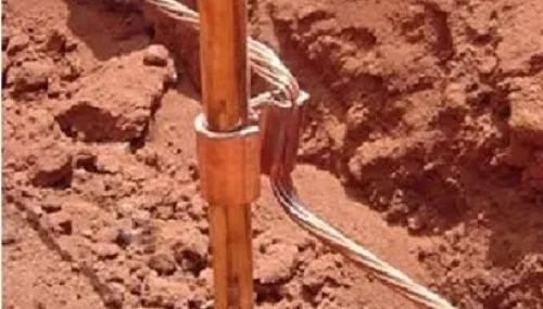 Projeto e execução de malha de aterramento elétrico com medição de resistência conforme normas técnicas.